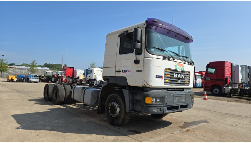 MAN 26.414 (6X4 / 6 CYLINDER / MANUAL GEARBOX / 10 TYRES / LONG CHASSIS / EURO 2) - Xe tải khung gầm: hình 3 MAN 26.414 (6X4 / 6 CYLINDER / MANUAL GEARBOX / 10 TYRES / LONG CHASSIS / EURO 2) - Xe tải khung gầm: hình 3