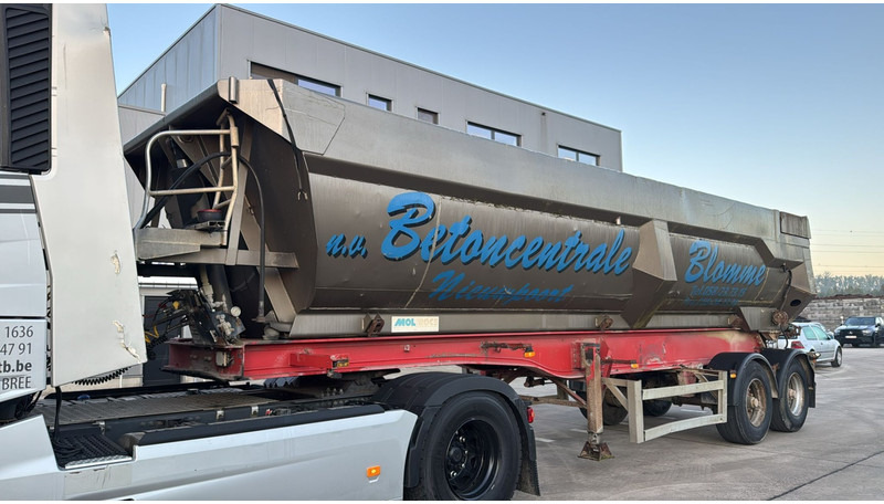 MOL KF85F/20T/37AI (BELGIAN TRAILER / DRUM BRAKES / FREINES TAMBOUR / BPW AXLES) - Sơ mi rơ moóc ben: hình 1 MOL KF85F/20T/37AI (BELGIAN TRAILER / DRUM BRAKES / FREINES TAMBOUR / BPW AXLES) - Sơ mi rơ moóc ben: hình 1