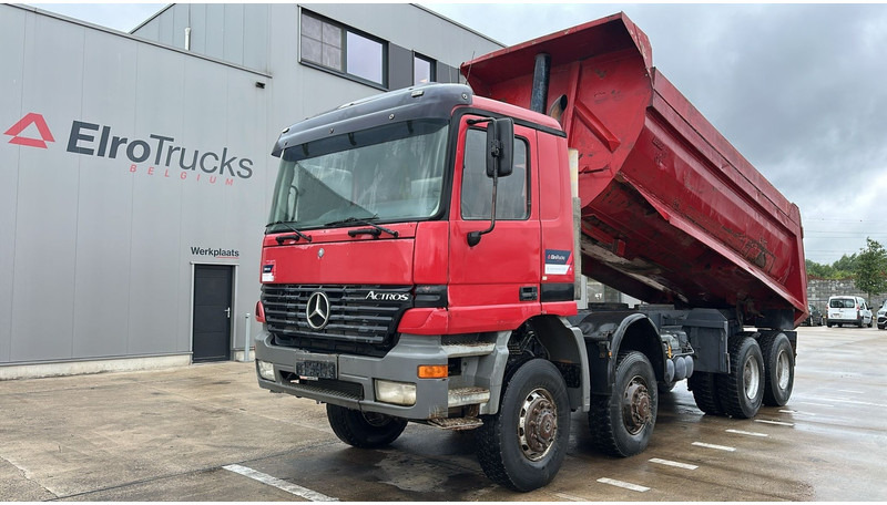 Mercedes-Benz Actros 4143 (BOITE MANUELLE / 8X8 / MANUAL GEARBOX / LAMES / GRAND PONT / BIG AXLE) - Xe ben: hình 1 Mercedes-Benz Actros 4143 (BOITE MANUELLE / 8X8 / MANUAL GEARBOX / LAMES / GRAND PONT / BIG AXLE) - Xe ben: hình 1