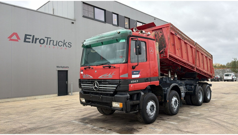 Mercedes-Benz Actros 4143 (GRAND PONT / BOITE MANUELLE / LAMES / 8X4 / STEEL SUSP.) - Xe ben: hình 1 Mercedes-Benz Actros 4143 (GRAND PONT / BOITE MANUELLE / LAMES / 8X4 / STEEL SUSP.) - Xe ben: hình 1
