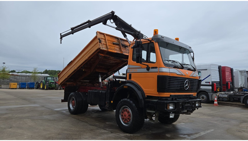 Mercedes-Benz SK 1735 (V8 2X TURBO / 4X4 / PARFAIT ETAT !!!! / GRUE / LAMES / GRAND PONT / TOP CONDITION !!!) - Xe ben, Xe cẩu tự hành: hình 3 Mercedes-Benz SK 1735 (V8 2X TURBO / 4X4 / PARFAIT ETAT !!!! / GRUE / LAMES / GRAND PONT / TOP CONDITION !!!) - Xe ben, Xe cẩu tự hành: hình 3