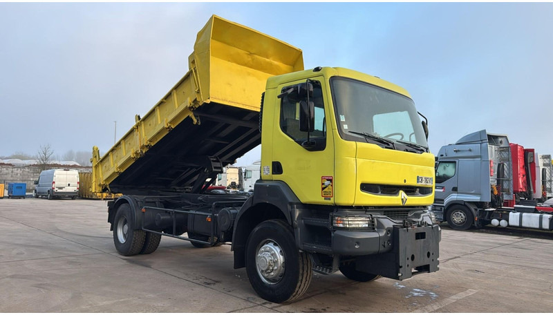 Renault KERAX 340 (4X4 / CAMION FRANCAIS / PARFAIT ETAT / LAMES / BOITE ET POMPE MANUELLE / FRENCH TRUCK) - Xe ben: hình 2 Renault KERAX 340 (4X4 / CAMION FRANCAIS / PARFAIT ETAT / LAMES / BOITE ET POMPE MANUELLE / FRENCH TRUCK) - Xe ben: hình 2