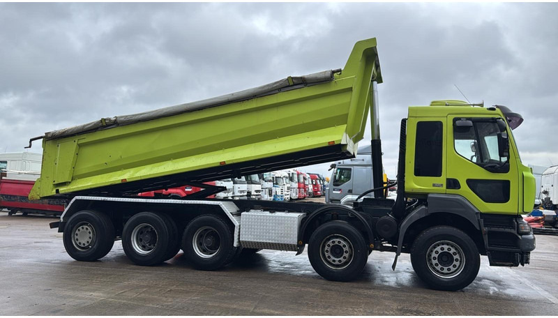 Renault KERAX 420 (10X4 / 43 TONNES !! / LAMES / GRAND PONT / STEEL SUSP. / MANUAL GEARBOX / BOITE MANUELLE) - Xe ben: hình 3 Renault KERAX 420 (10X4 / 43 TONNES !! / LAMES / GRAND PONT / STEEL SUSP. / MANUAL GEARBOX / BOITE MANUELLE) - Xe ben: hình 3