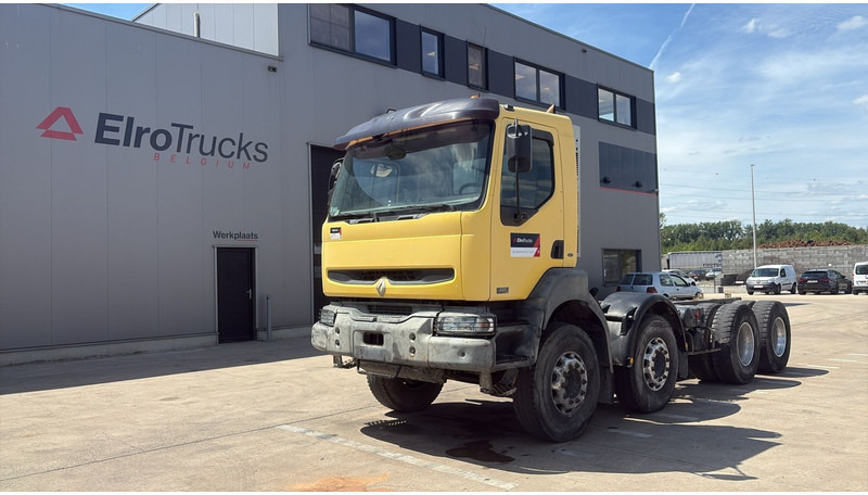 Renault KERAX 420 (BOITE MANUELLE / 8X4 / LAMES / MANUAL GEARBOX) - Xe tải khung gầm: hình 1 Renault KERAX 420 (BOITE MANUELLE / 8X4 / LAMES / MANUAL GEARBOX) - Xe tải khung gầm: hình 1
