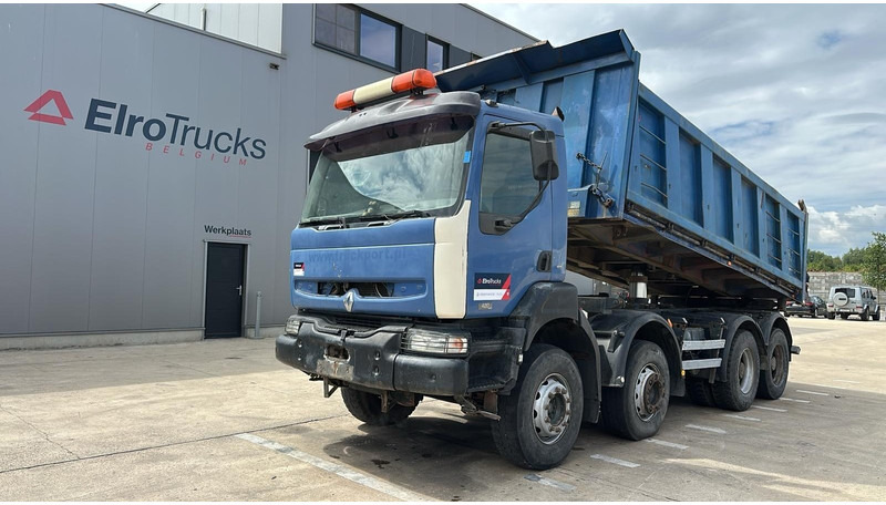 Renault KERAX 420 (BOITE MANUELLE / MANUAL GEARBOX / LAMES / GRAND PONT / GRAND BENNE) - Xe ben: hình 1 Renault KERAX 420 (BOITE MANUELLE / MANUAL GEARBOX / LAMES / GRAND PONT / GRAND BENNE) - Xe ben: hình 1