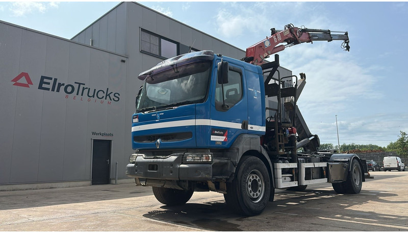 Renault KERAX 420 (HMF 1683 K2 / BE TRUCK / LAMES / GRAND PONT / BOITE MANUELLE) - Xe tải nâng móc, Xe cẩu tự hành: hình 1 Renault KERAX 420 (HMF 1683 K2 / BE TRUCK / LAMES / GRAND PONT / BOITE MANUELLE) - Xe tải nâng móc, Xe cẩu tự hành: hình 1