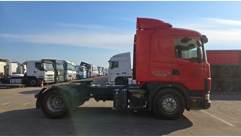 Scania 114 - 380 (PTO / HYDRAULIC PUMP / MANUAL GEARBOX / BOITE MANUELLE / LOW CAB) - Xe đầu kéo: hình 4 Scania 114 - 380 (PTO / HYDRAULIC PUMP / MANUAL GEARBOX / BOITE MANUELLE / LOW CAB) - Xe đầu kéo: hình 4