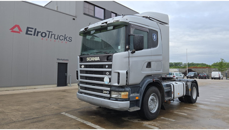 Scania 124 - 360 (POMPE MANUELLE / MANUAL PUMP / BOITE MANUELLE / MANUAL GEARBOX / AIRCO) - Xe đầu kéo: hình 1 Scania 124 - 360 (POMPE MANUELLE / MANUAL PUMP / BOITE MANUELLE / MANUAL GEARBOX / AIRCO) - Xe đầu kéo: hình 1