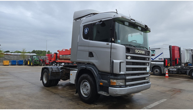 Scania 124 - 360 (POMPE MANUELLE / MANUAL PUMP / BOITE MANUELLE / MANUAL GEARBOX / AIRCO) - Xe đầu kéo: hình 3 Scania 124 - 360 (POMPE MANUELLE / MANUAL PUMP / BOITE MANUELLE / MANUAL GEARBOX / AIRCO) - Xe đầu kéo: hình 3