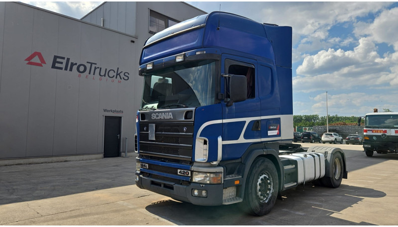 Scania 124-420 (MANUAL GEARBOX / BOITE MANUELLE / AIRCO / AC) - Xe đầu kéo: hình 1 Scania 124-420 (MANUAL GEARBOX / BOITE MANUELLE / AIRCO / AC) - Xe đầu kéo: hình 1