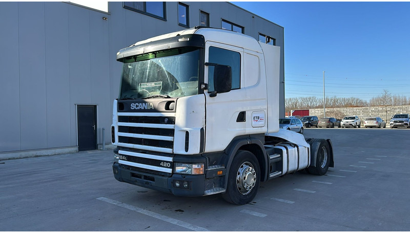 Scania 124-420 (MANUAL GEARBOX / BOITE MANUELLE) - Xe đầu kéo: hình 1 Scania 124-420 (MANUAL GEARBOX / BOITE MANUELLE) - Xe đầu kéo: hình 1