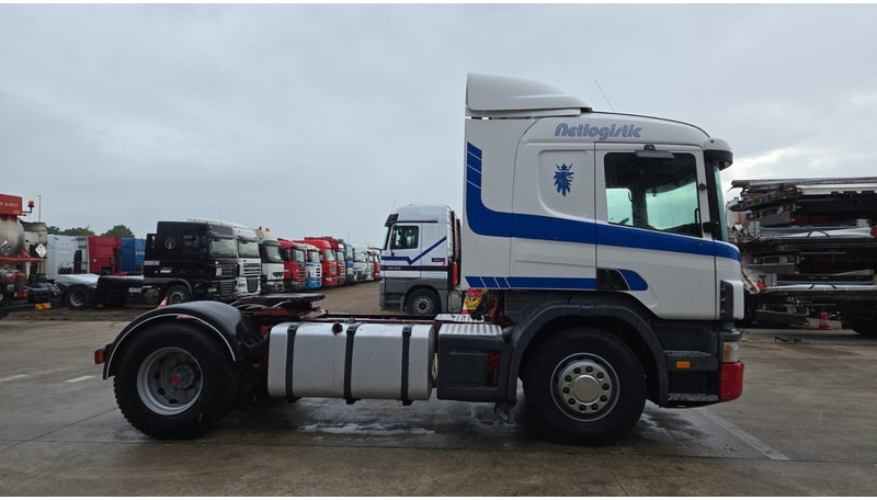 Scania P124 - 360 (POMPE MANUELLE / BOITE MANUELLE / MANUAL PUMP / MANUAL GEARBOX) - Xe đầu kéo: hình 4 Scania P124 - 360 (POMPE MANUELLE / BOITE MANUELLE / MANUAL PUMP / MANUAL GEARBOX) - Xe đầu kéo: hình 4