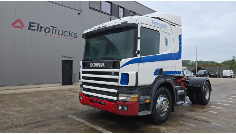 Scania P124 - 360 (POMPE MANUELLE / BOITE MANUELLE / MANUAL PUMP / MANUAL GEARBOX) - Xe đầu kéo: hình 1 Scania P124 - 360 (POMPE MANUELLE / BOITE MANUELLE / MANUAL PUMP / MANUAL GEARBOX) - Xe đầu kéo: hình 1