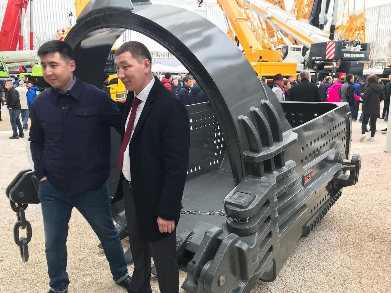 Liebherr DRAGLINE BUCKET - Xô sắp xếp: hình 1 Liebherr DRAGLINE BUCKET - Xô sắp xếp: hình 1