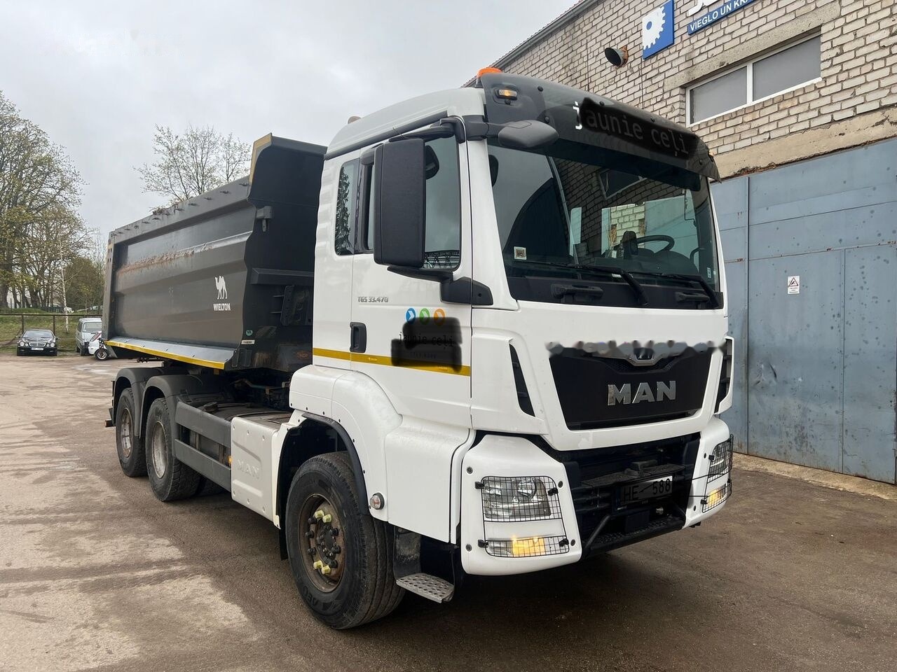 MAN TGS 33-470 - Xe ben: hình 4 MAN TGS 33-470 - Xe ben: hình 4