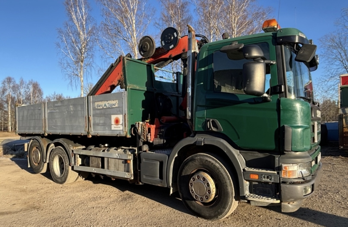 Scania P124 - Xe tải chuyên chở tự động, Xe cẩu tự hành: hình 2 Scania P124 - Xe tải chuyên chở tự động, Xe cẩu tự hành: hình 2