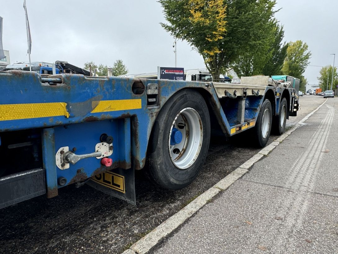 Sơ mi rơ moóc thùng thấp Doll S3L Tele-Tieflader+3,3m Radmulden Lift Lenkachse: hình 21