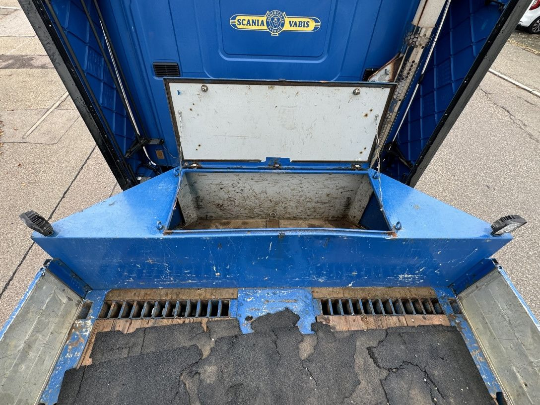 Sơ mi rơ moóc thùng thấp Doll S3L Tele-Tieflader+3,3m Radmulden Lift Lenkachse: hình 24