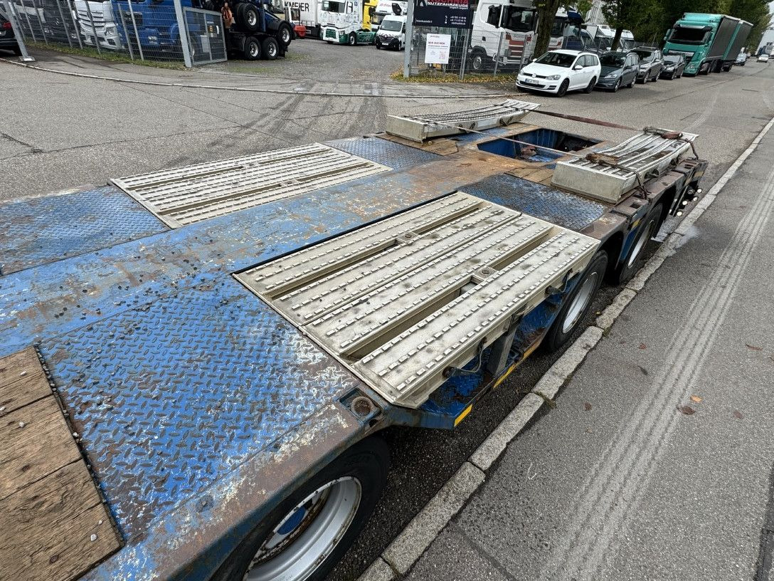 Sơ mi rơ moóc thùng thấp Doll S3L Tele-Tieflader+3,3m Radmulden Lift Lenkachse: hình 17