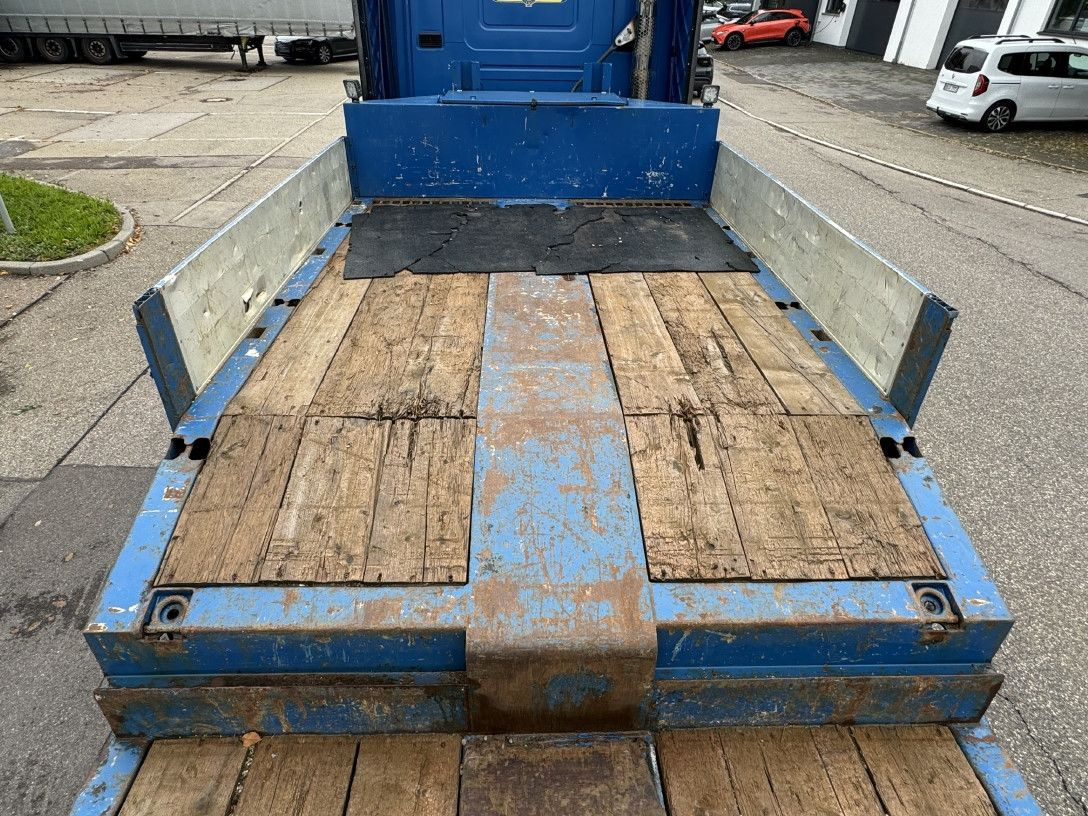 Sơ mi rơ moóc thùng thấp Doll S3L Tele-Tieflader+3,3m Radmulden Lift Lenkachse: hình 18