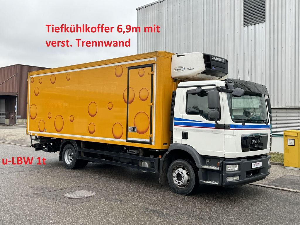 MAN TGM 12.250 Tiefkühlkoffer 6,9m SUPRA 850 LBW E5 - Xe tải đông lạnh: hình 1 MAN TGM 12.250 Tiefkühlkoffer 6,9m SUPRA 850 LBW E5 - Xe tải đông lạnh: hình 1