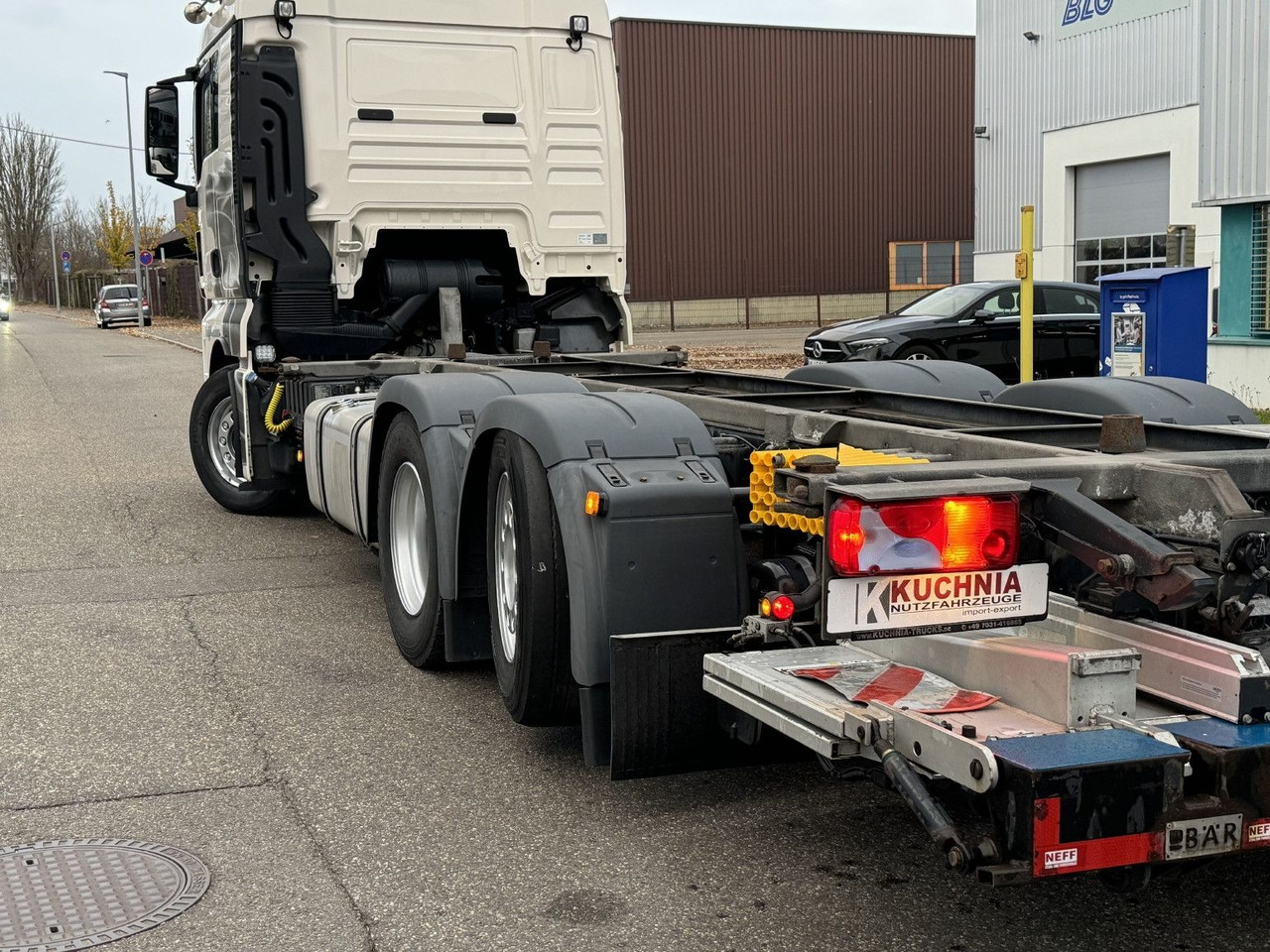 MAN TGX 26.500 XLX Lenkachse BDF 7,15-7,45 u-LBW 2t - Xe chở container/ Xe tải hoán đổi thân: hình 2 MAN TGX 26.500 XLX Lenkachse BDF 7,15-7,45 u-LBW 2t - Xe chở container/ Xe tải hoán đổi thân: hình 2