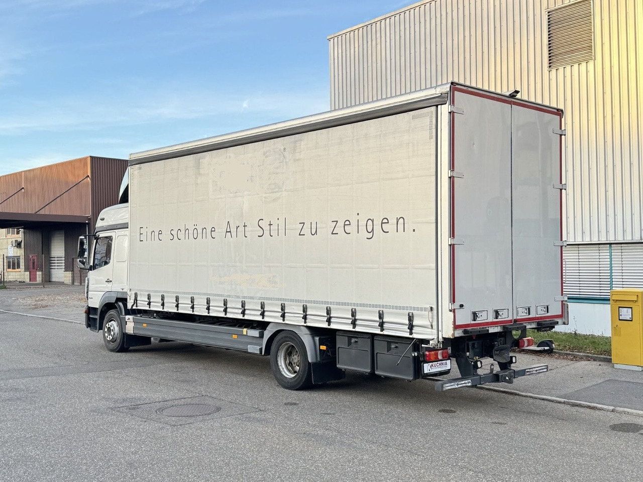 Mercedes-Benz Atego 1524 Alu-Koffer Schiebeplane Gr.Haus ATM - Xe tải hộp: hình 5 Mercedes-Benz Atego 1524 Alu-Koffer Schiebeplane Gr.Haus ATM - Xe tải hộp: hình 5