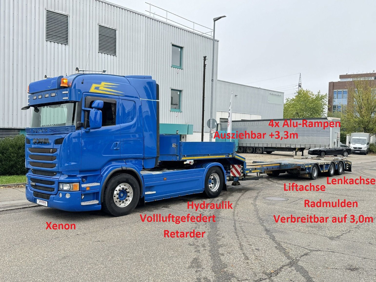 Scania R 480 Retarder Alcoa Schalter TOP Vollluft - Xe đầu kéo: hình 2 Scania R 480 Retarder Alcoa Schalter TOP Vollluft - Xe đầu kéo: hình 2