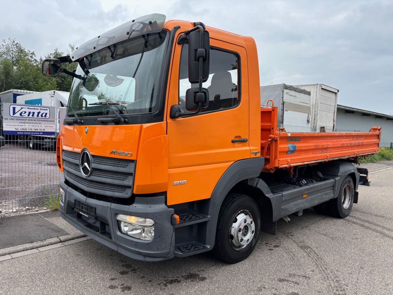 Mercedes-Benz Atego III Euro-6, MEILER Dreiseitenkipper - Xe ben nhỏ: hình 1 Mercedes-Benz Atego III Euro-6, MEILER Dreiseitenkipper - Xe ben nhỏ: hình 1