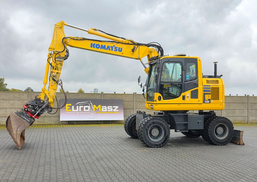 Komatsu PW 148-10, 2016 ROK, SYSTEM LEICA 3D - Máy xúc bánh lốp: hình 1 Komatsu PW 148-10, 2016 ROK, SYSTEM LEICA 3D - Máy xúc bánh lốp: hình 1