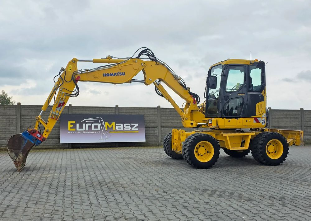 Komatsu PW 98MR-8, 2017 ROK, 5200 MTH, BEZ DPF i ADBLUE - Máy xúc bánh lốp: hình 1 Komatsu PW 98MR-8, 2017 ROK, 5200 MTH, BEZ DPF i ADBLUE - Máy xúc bánh lốp: hình 1