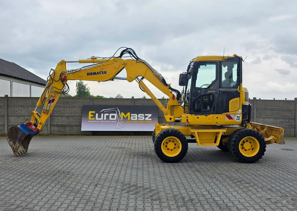 Komatsu PW 98MR-8, 2017 ROK, 5200 MTH, BEZ DPF i ADBLUE - Máy xúc bánh lốp: hình 2 Komatsu PW 98MR-8, 2017 ROK, 5200 MTH, BEZ DPF i ADBLUE - Máy xúc bánh lốp: hình 2