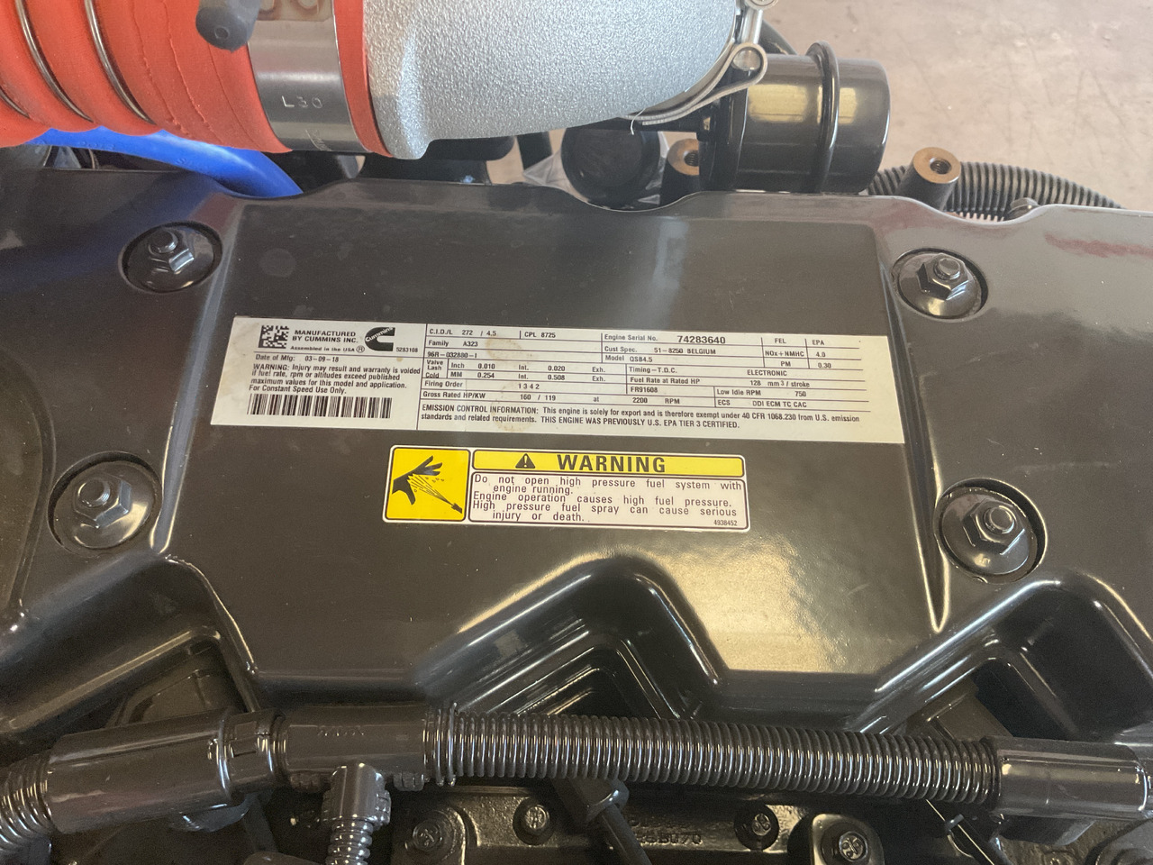 Cummins QSB 4.5 Powerpack - Động cơ: hình 3 Cummins QSB 4.5 Powerpack - Động cơ: hình 3