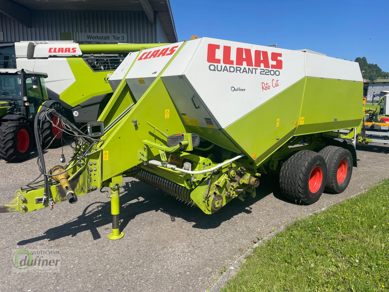 CLAAS Quadrant 2200 RC Tandem - Máy đóng kiện vuông: hình 1 CLAAS Quadrant 2200 RC Tandem - Máy đóng kiện vuông: hình 1