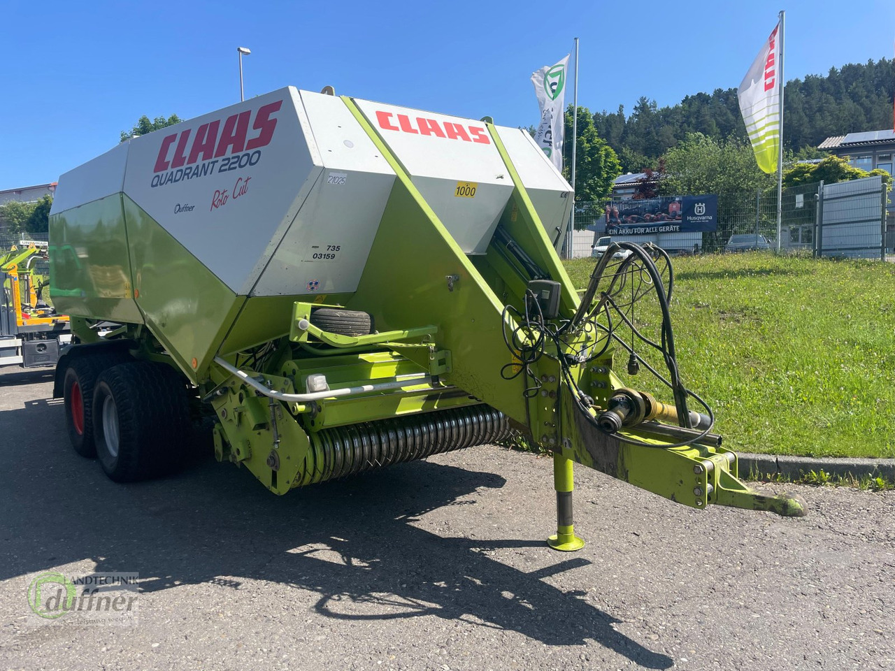 CLAAS Quadrant 2200 RC Tandem - Máy đóng kiện vuông: hình 2 CLAAS Quadrant 2200 RC Tandem - Máy đóng kiện vuông: hình 2
