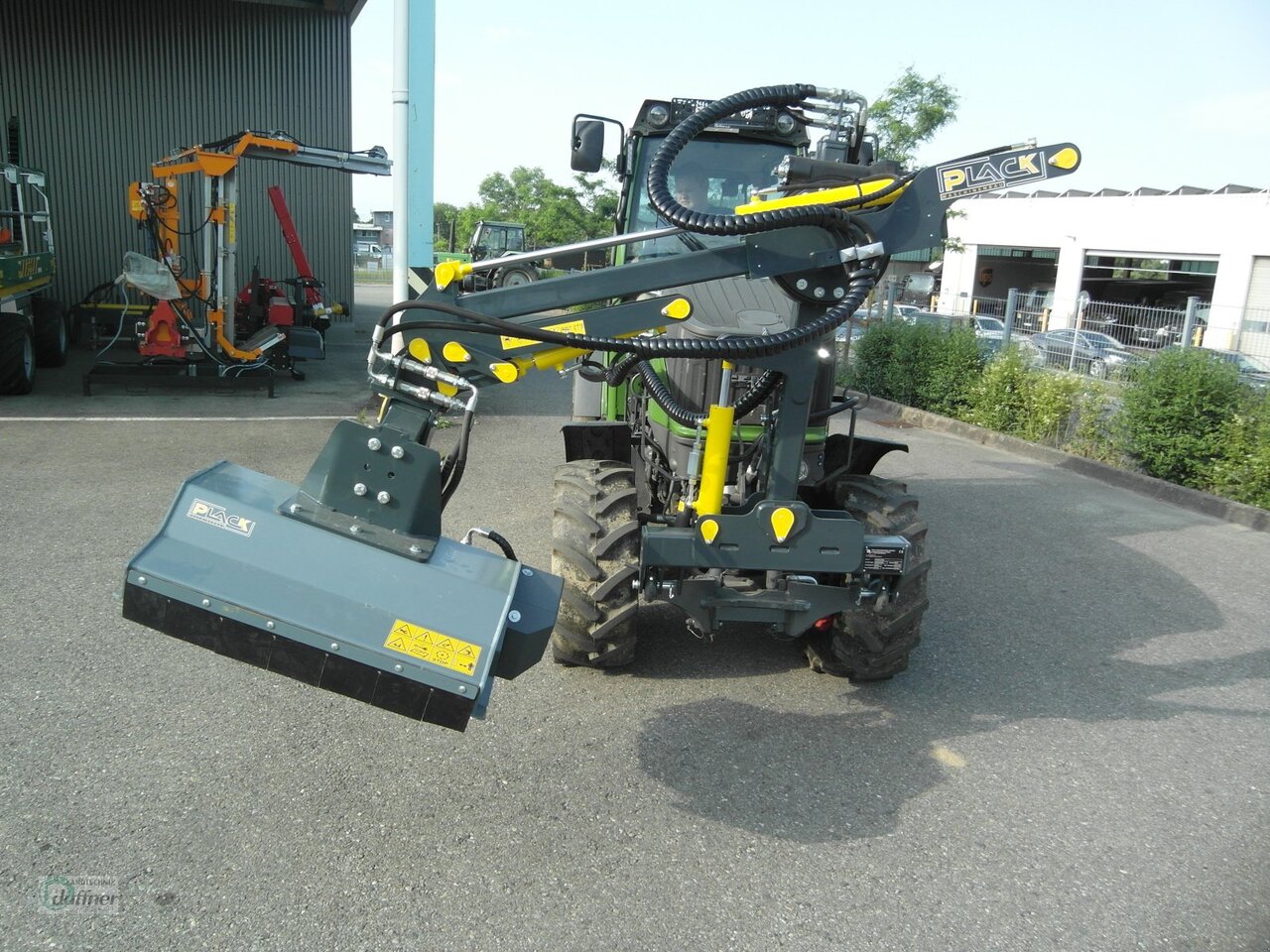 Plack Geräteturm - Dàn băm cỏ/ Mulcher: hình 3 Plack Geräteturm - Dàn băm cỏ/ Mulcher: hình 3