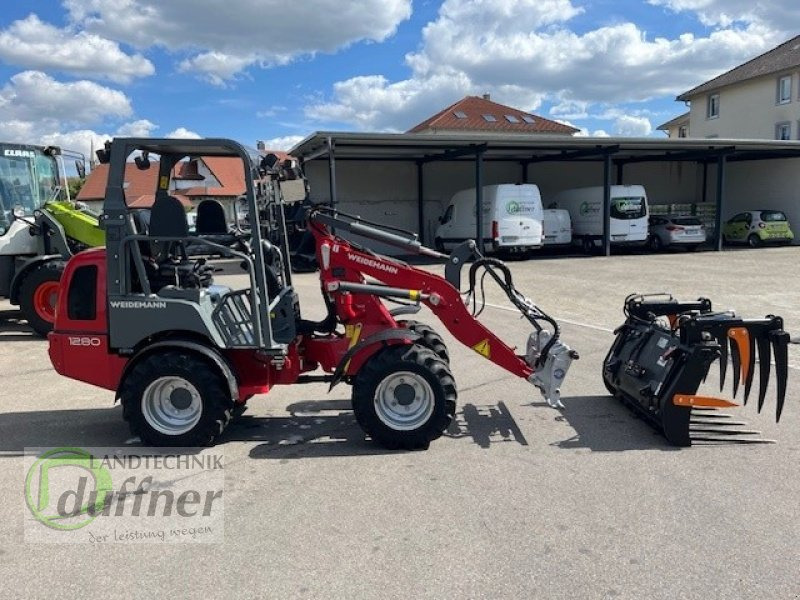 Weidemann 1280 - Máy xúc lật mini gấp khúc: hình 4 Weidemann 1280 - Máy xúc lật mini gấp khúc: hình 4