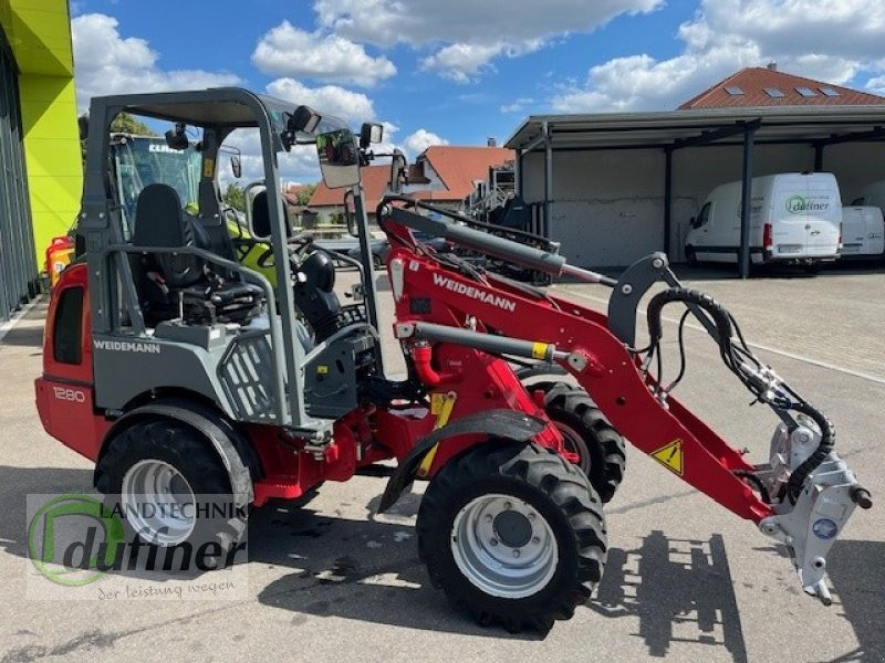 Weidemann 1280 - Máy xúc lật mini gấp khúc: hình 1 Weidemann 1280 - Máy xúc lật mini gấp khúc: hình 1