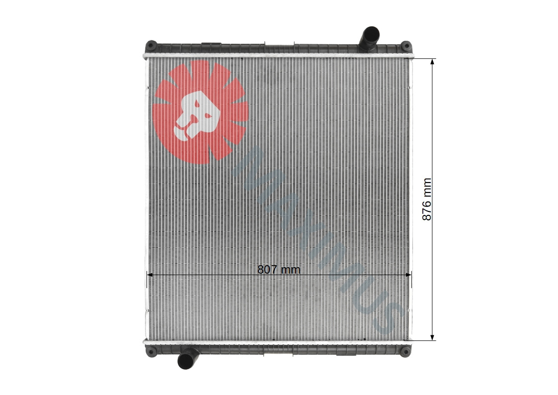 VOLVO B12 - Bộ tản nhiệt cho Xe bus: hình 2 VOLVO B12 - Bộ tản nhiệt cho Xe bus: hình 2