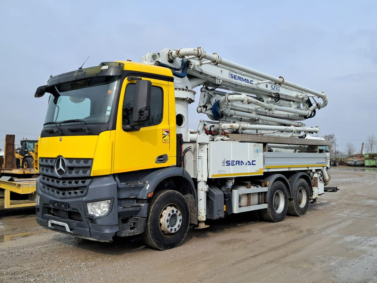 MERCEDES AROCS 2643 SERMAC 5Z33 - Xe bơm bê tông: hình 4 MERCEDES AROCS 2643 SERMAC 5Z33 - Xe bơm bê tông: hình 4