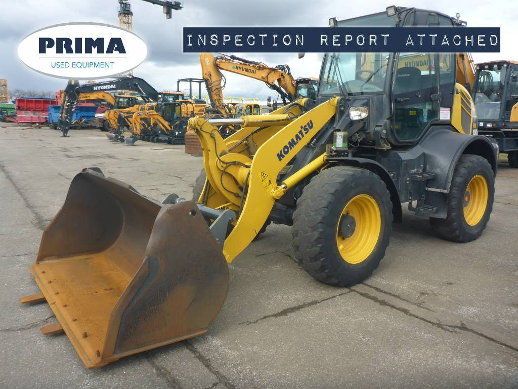 Komatsu WA100-8E0 - Máy xúc lật bánh lốp: hình 1 Komatsu WA100-8E0 - Máy xúc lật bánh lốp: hình 1