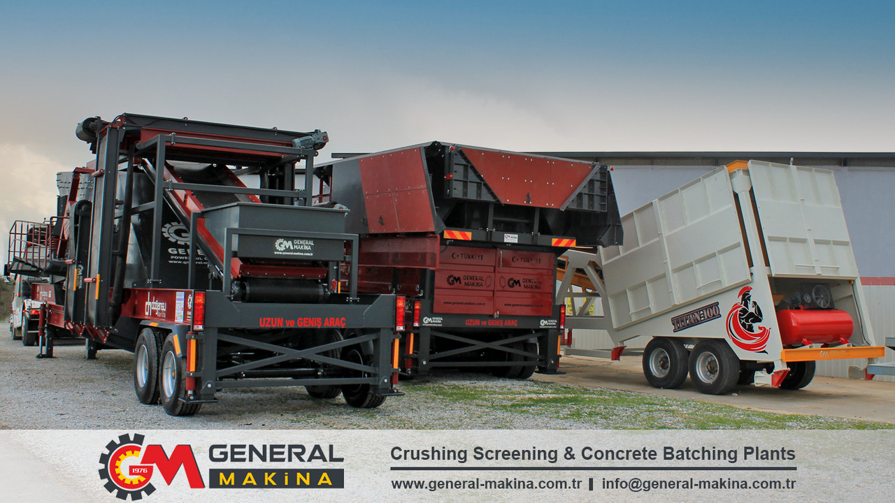 GENERAL MAKİNA Limestone Crushing Plant - Máy nghiền di động: hình 3 GENERAL MAKİNA Limestone Crushing Plant - Máy nghiền di động: hình 3