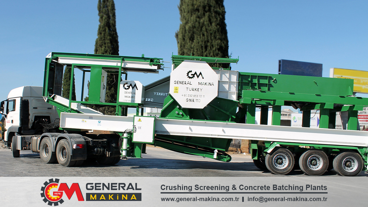 GENERAL MAKİNA Mobile Crushing System With Jaw Crusher - Máy nghiền hàm: hình 2 GENERAL MAKİNA Mobile Crushing System With Jaw Crusher - Máy nghiền hàm: hình 2