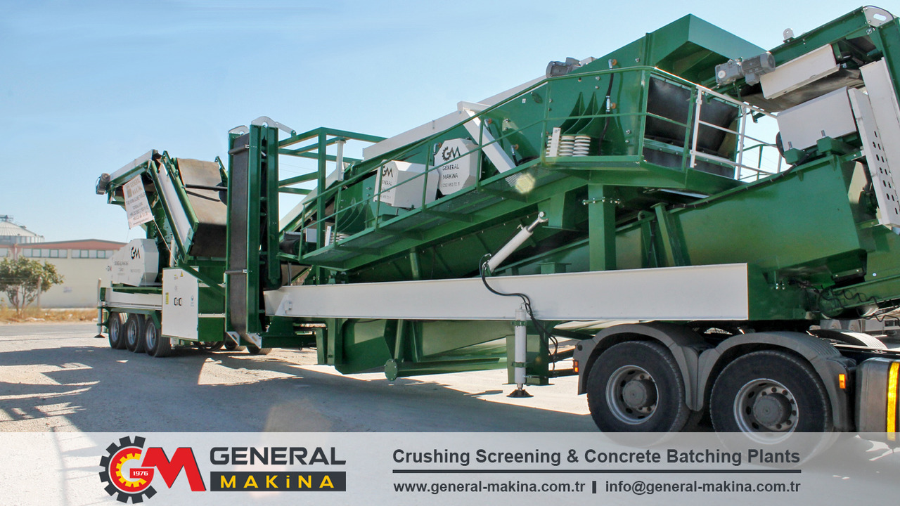 GENERAL MAKİNA Mobile Crushing System With Jaw Crusher - Máy nghiền hàm: hình 4 GENERAL MAKİNA Mobile Crushing System With Jaw Crusher - Máy nghiền hàm: hình 4