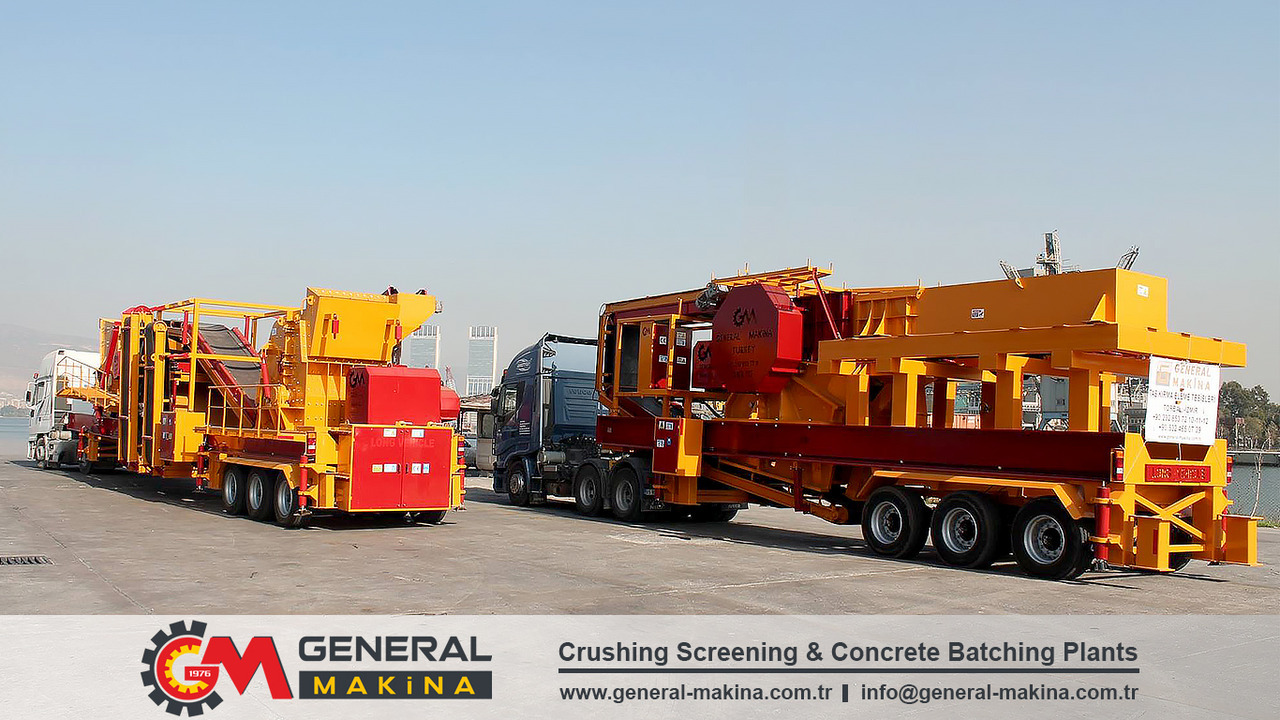 GENERAL MAKİNA Mobile Crushing System With Jaw Crusher - Máy nghiền hàm: hình 1 GENERAL MAKİNA Mobile Crushing System With Jaw Crusher - Máy nghiền hàm: hình 1