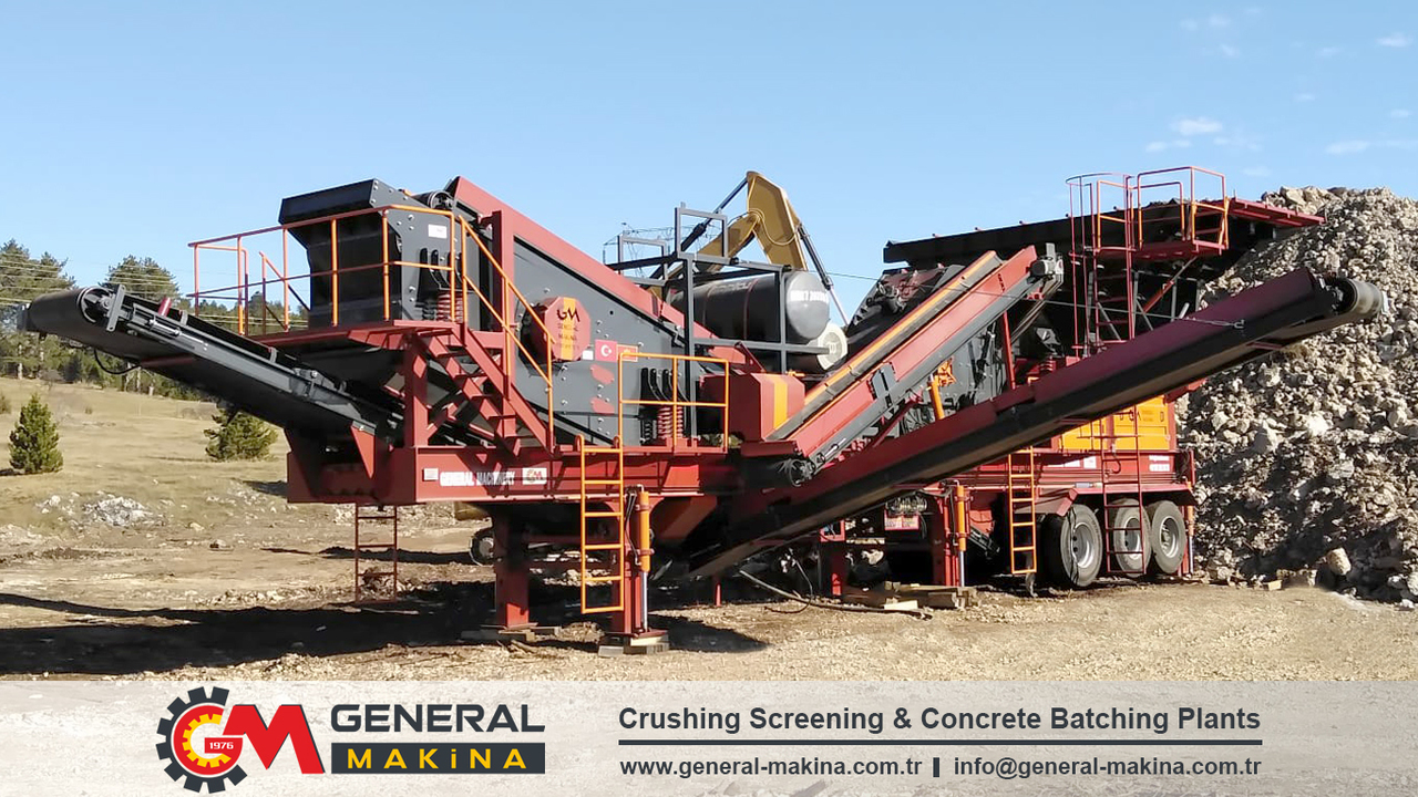General Makina 01 Series Mobile Crushing and Screening Plant - Máy nghiền di động: hình 2 General Makina 01 Series Mobile Crushing and Screening Plant - Máy nghiền di động: hình 2