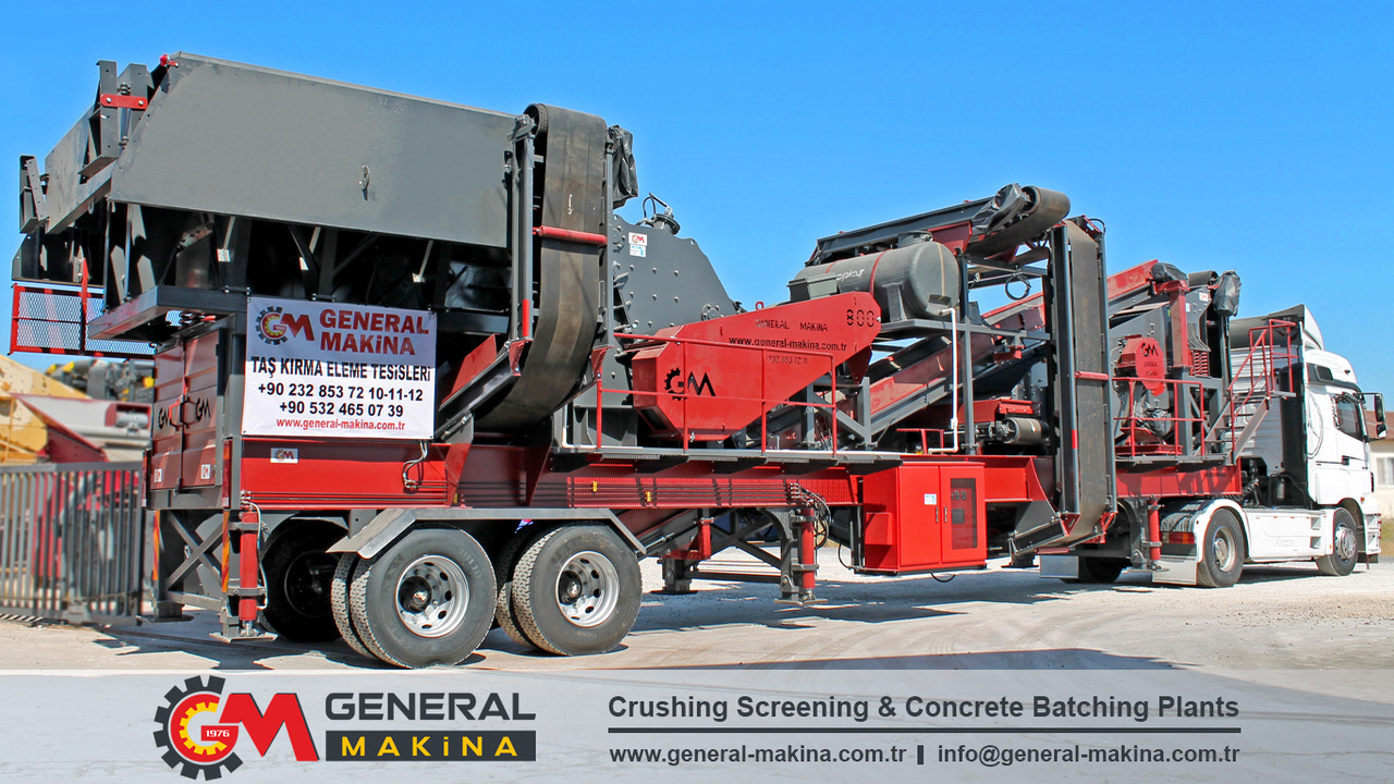 General Makina 800 Series Mobile Impact Crusher Plant - Máy nghiền tác động: hình 1 General Makina 800 Series Mobile Impact Crusher Plant - Máy nghiền tác động: hình 1