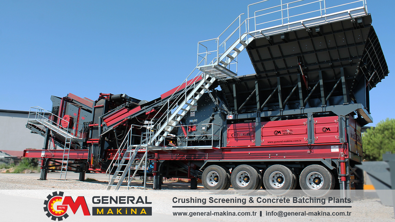 Máy móc đào mỏ mới General Makina Crushing and Screening Plant Exporter- Turkey: hình 7