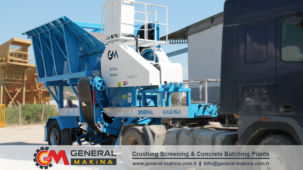 Máy móc đào mỏ mới General Makina Crushing and Screening Plant Exporter- Turkey: hình 8