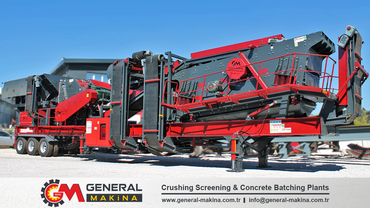 Máy móc đào mỏ mới General Makina Crushing and Screening Plant Exporter- Turkey: hình 9